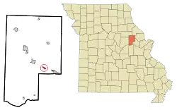 Location of High Hill, Missouri