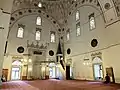 Interior of the mosque, near the mihrab and minbar