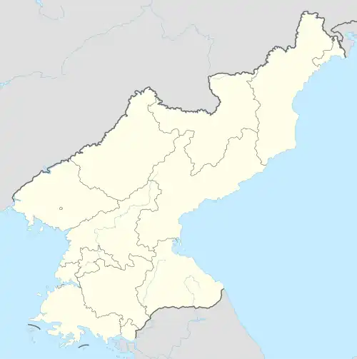 Kusong is located in North Korea