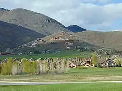 North from Midway at Donkey Ridge in Interlaken, April 2015