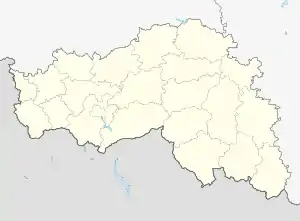 Novosyolovka is located in Belgorod Oblast