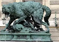 Rouillard's "wolf and puppy"