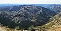 North aspect of Deadwood Peak viewed from Round Top