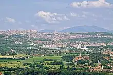 Perugia in the Province of Umbria was the location of Jérémie Makiese's postcard.