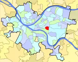Panther Hollow is located in Pittsburgh neighborhoods