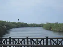 Río de la Plata from Bridge on Calle Méndez Vigo in Dorado