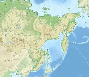 Angachak Range is located in Far Eastern Federal District