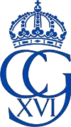 Royal cypher of King Carl XVI Gustaf of Sweden
