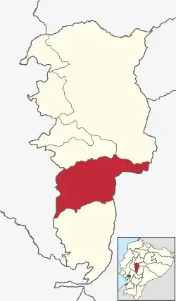 San Miguel Canton in Bolívar Province