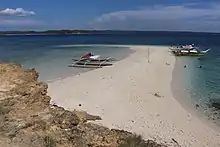 Tinalisayan Island Sandbar in San Pascual