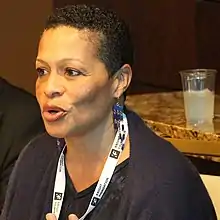 at the 2019 Knight Foundation Media Forum