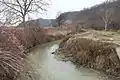 Mrcic village - panorama - river Banja