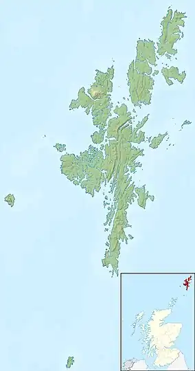 Mousa is located in Shetland