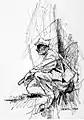 SKETCH OF A SOLDIER I by Theodore E. Drendel, CAT II, 1966–67