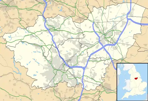 Sharrow is located in South Yorkshire