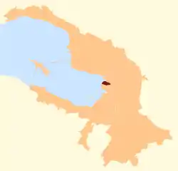 Ostrov Dekabristov Municipal Okrug on the 2006 map of St.&nbsp;Petersburg