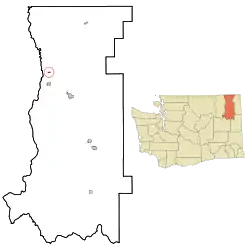 Location of Marcus, Washington