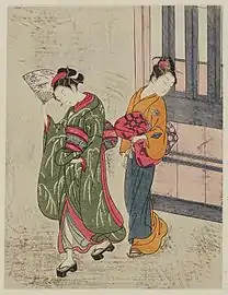 Ōgi no seiran, 1766