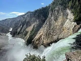 Brink of the Lower Falls, 2021