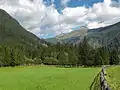 between Vorder and Mauterndorf, panorama
