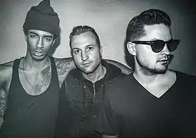 Victorian Halls in their 2015 line-up:(from left to right)Jordan Dismuke, Mike Tomala, Sean Lenart