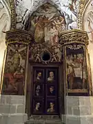 Paintings of the girola