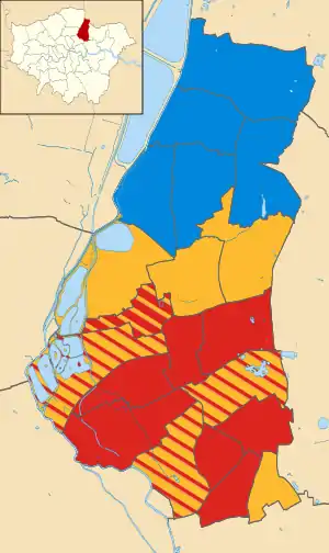 Waltham Forest 2006 results map
