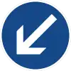 Pass onto left