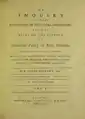 An Inquiry into the Principles of Political Economy, 1767