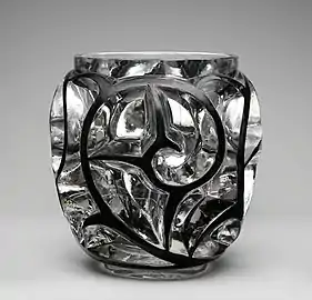 Vaso de vidro Tourbillons, 1926