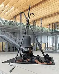  "Tríade Trindade”, 2001, na Pinacoteca (foto: Isabella Matheus)