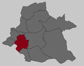 Localização no município de Águeda