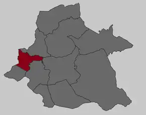 Localização no município de Águeda