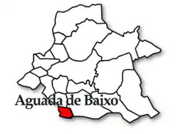 Localização no Concelho de Águeda