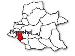 Localização no Concelho de Águeda