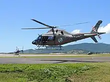 Helicóptero Águia da PMSC.