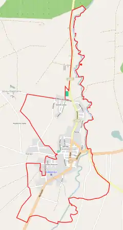 Localização de Łobżenica na Polónia