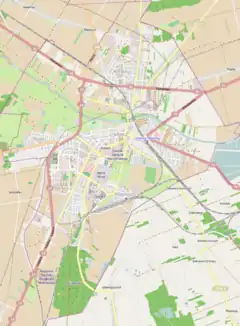 Localização de Łowicz na Polónia