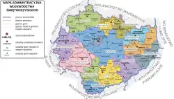 Voivodia de Santa CruzWojewództwo świętokrzyskie