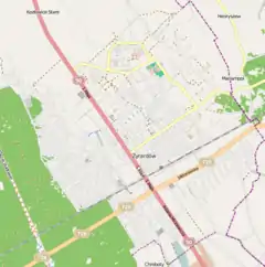 Localização de Żyrardów na Polónia