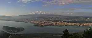 Vista panorâmica de Ioánnina
