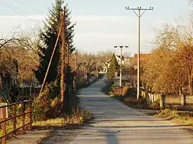 La rue principale de Pretrkovac