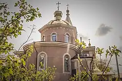 Vista da igreja de São João construída em 1848