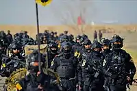 Forças especiais do Iraque durante marcha