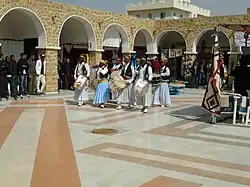 Festival Internacional dos alcáceres Saarianos num dos socos de Tataouine