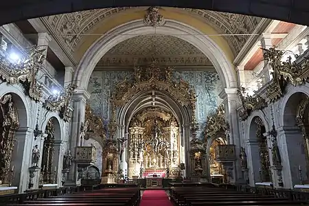 Interior da igreja