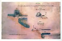 Planta do Forte do Porto