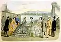 Moda de Viena, 1862.