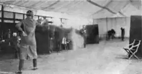 Um duelo nos Jogos Olímpicos de 1908.