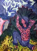 Caçador de Gaivotas na floresta, 1912, Städel